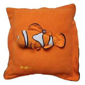Finding Nemo 3D Plush Decorative Square Pillow 18" x 20"